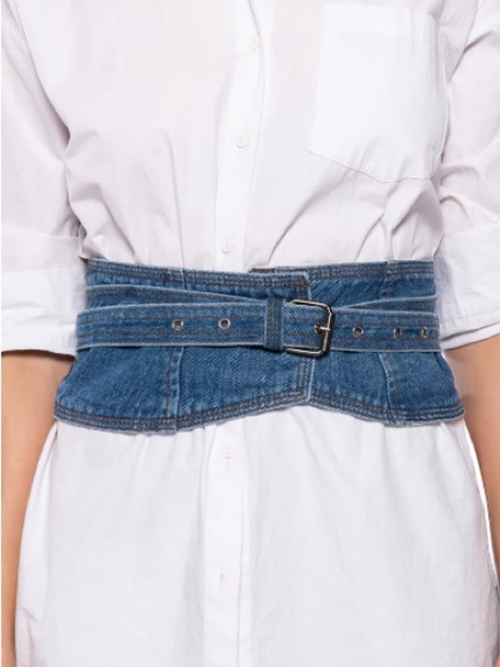 DAISY DUKE DENIM WAIST BELT